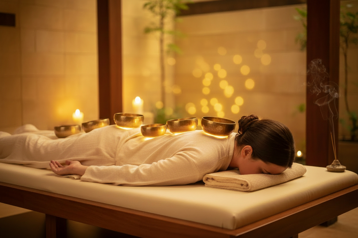 Klangmassage 60 Min. - Harmonie durch sanfte Schwingung